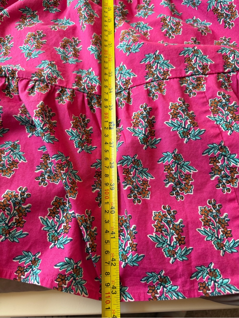 J.Crew Floral Tiered Puff-Sleeve Midi Dress Womens Sz 8 Cottagecore Granny Chic - Picture 8 of 9
